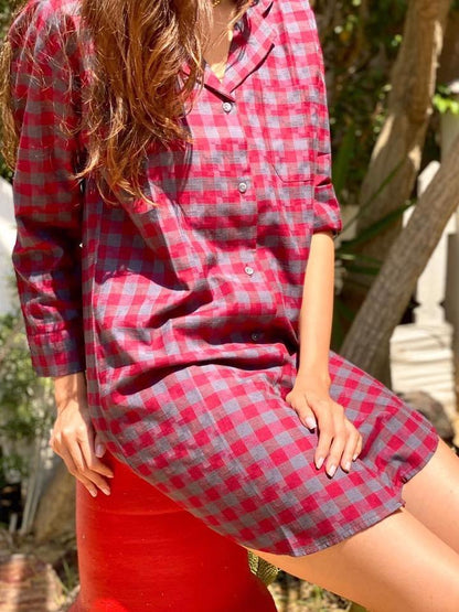 Dreamy Flannel Soft Sleep Shirt